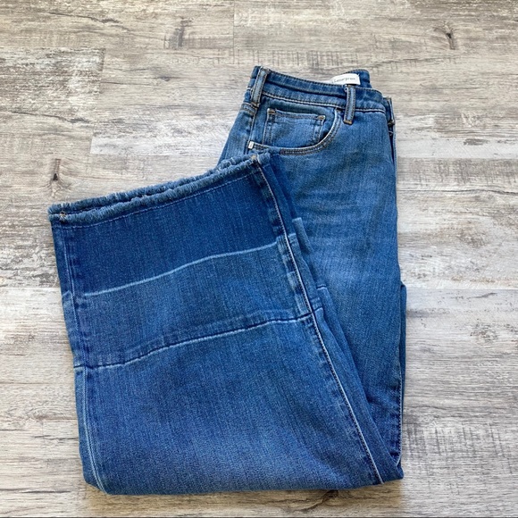 Anthropologie Pilcro Wide-Leg Jeans Petite - Picture 7 of 8